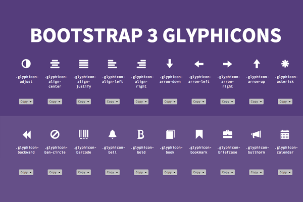 Glyphicons:: Top icon fonts